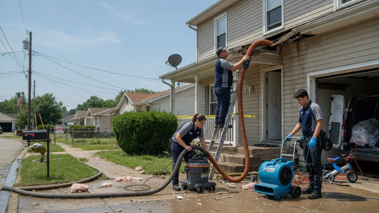 Water Damage Restoration in Pennville, IN near me